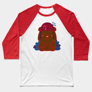 Teddy bear in the enchanted forest Sticker Baseball T-Shirt